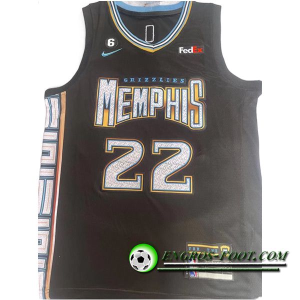 Maillot Memphis Grizzlies (BANE #22) 2023/24 Noir -03