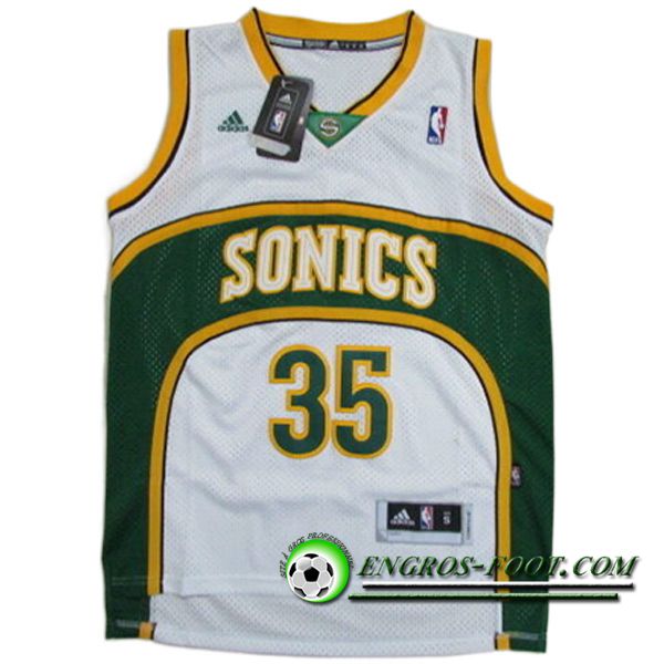 Maillot Oklahoma City Thunder (DURANT #35) 2023/24 Blanc