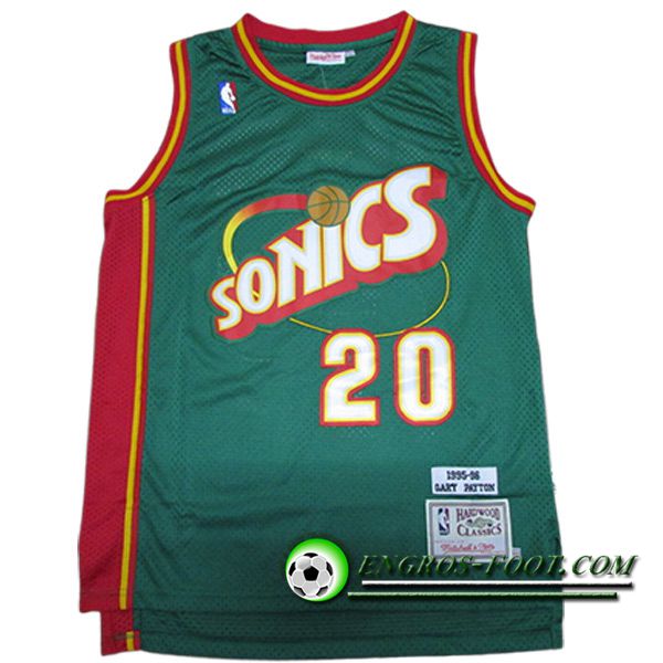 Maillot Oklahoma City Thunder (PAYTON #20) 2023/24 Vert -03