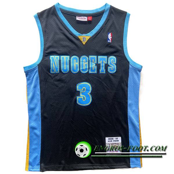 Maillot Denver Nuggets (IVERSON #3) 2023/24 Noir