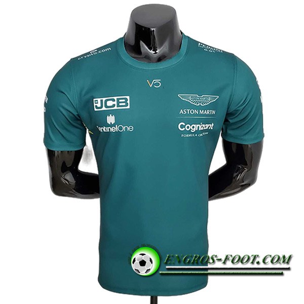 T-Shirt F1 Aston Martin Team (VETTEL #5) Vert 2023