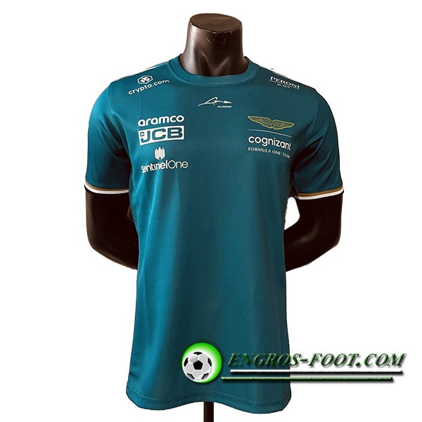 T-Shirt F1 Aston Martin Team (ALONSO #14) Vert 2023
