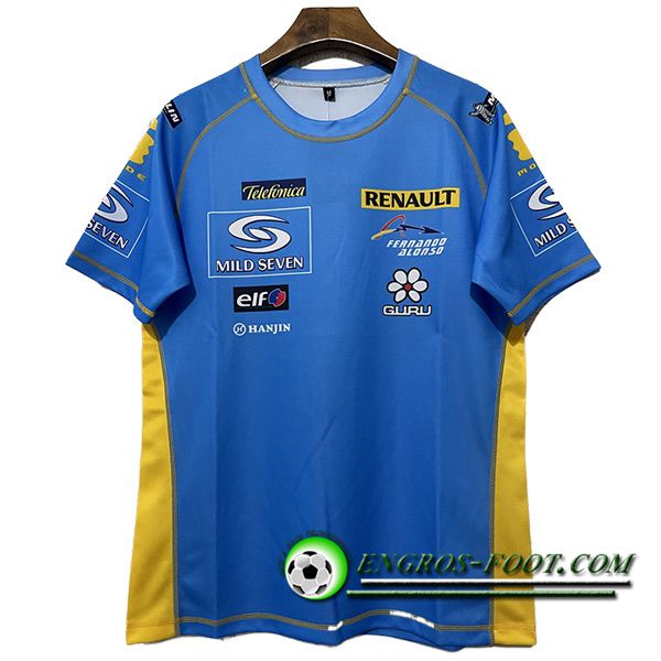 T-Shirt F1 Mild Seven Renault Team Bleu 2023
