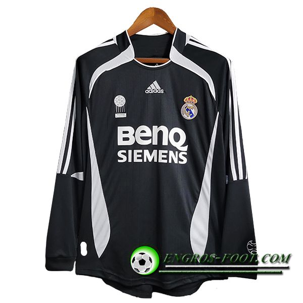 Maillot de Foot Real Madrid Exterieur Manches Longues 2006/2007