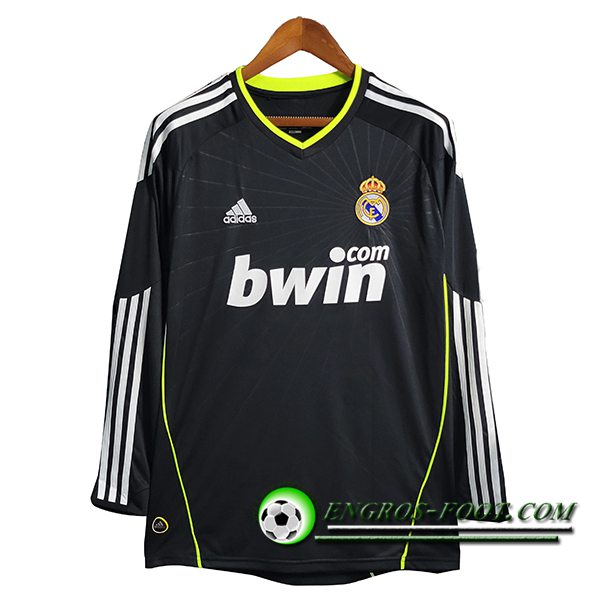 Maillot de Foot Real Madrid Exterieur Manches Longues 2010/2011