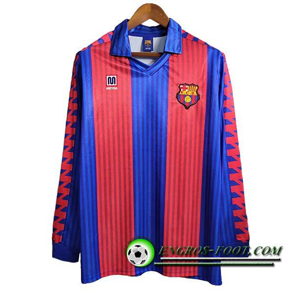 Maillot de Foot FC Barcelone Domicile Manches Longues 1992/1993