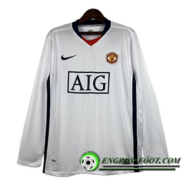 Maillot de Foot Manchester United Third Manches Longues 2007/2008