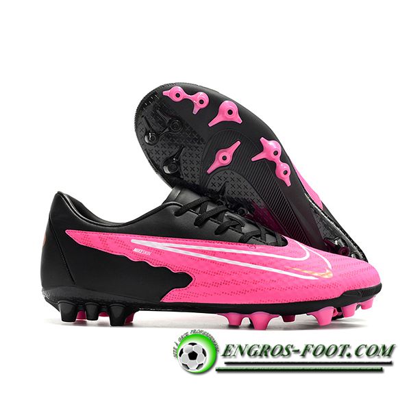 Nike Botas De Fútbol Phantom GX Academy AG Negro/Rosa