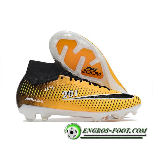 Nike Botas De Fútbol Air Zoom Mercurial Superfly IX Elite FG Amarillo