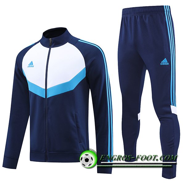 Ensemble Survetement de Foot - Veste Adidas Bleu Marine 2023/2024