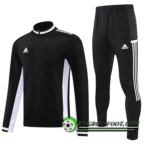 Ensemble Survetement de Foot - Veste Adidas Noir 2023/2024