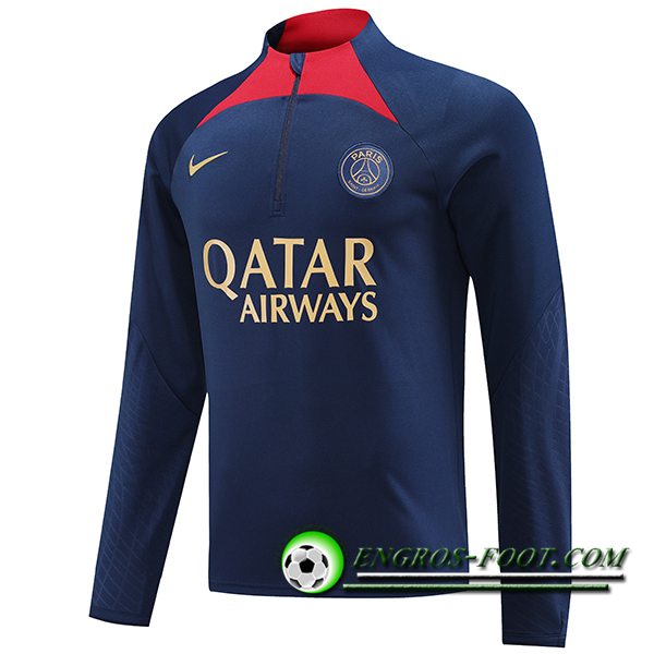 Sweatshirt Training PSG Bleu Marine 2023/2024