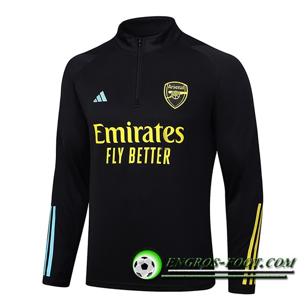 Sweatshirt Training Arsenal Noir 2023/2024