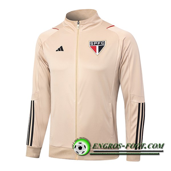 Veste Foot Sao Paulo FC Jaune 2023/2024