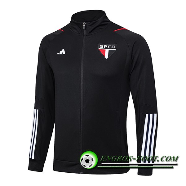 Veste Foot Sao Paulo FC Noir 2023/2024