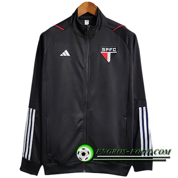 Veste Foot Sao Paulo FCs Noir 2023/2024