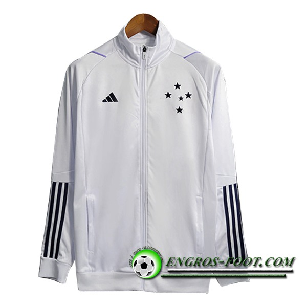 Veste Foot Cruzeiro Blanc 2023/2024