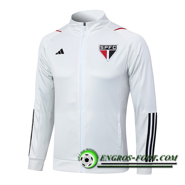 Veste Foot Sao Paulo FC Blanc 2023/2024