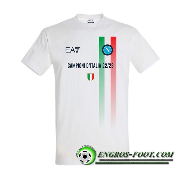 SSC Naples Italian Champions T-Shirt 2022 2023