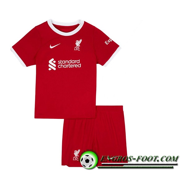 Maillot de Foot FC Liverpool Enfant Domicile 2023/2024