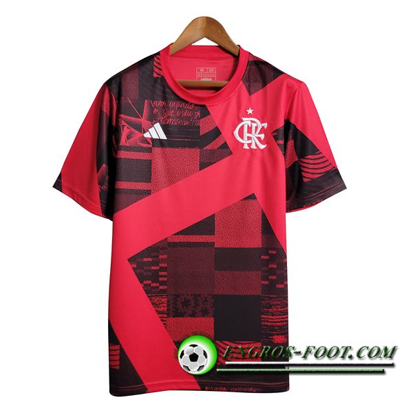 Training T-Shirts Flamengo Rouge 2023/2024 -02