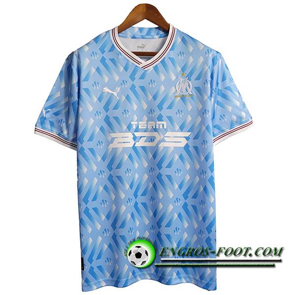 Training T-Shirts Marseille Bleu Clair 2023/2024 -02