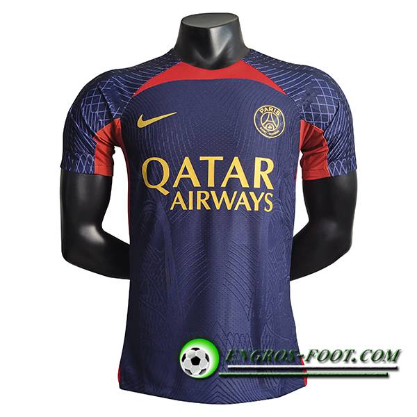 Training T-Shirts FC Barcelone Bleu Marine 2023/2024 -02