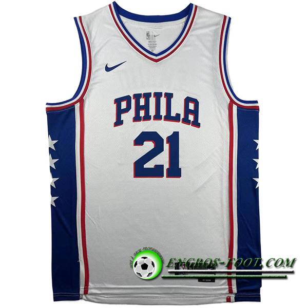 Maillot Philadelphia 76ers (EMRIID #21) 2023/24 Blanc