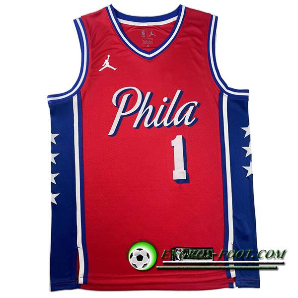 Maillot Philadelphia 76ers (HARDEN #1) 2023/24 Noir