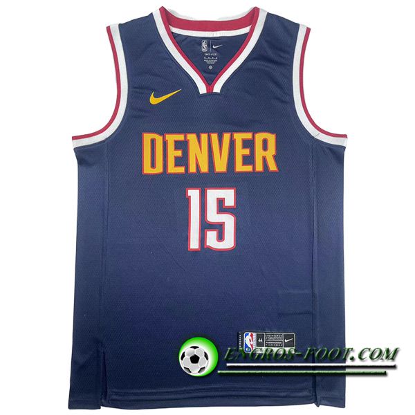 Maillot Denver Nuggets (JOKIC #15) 2023/24 Bleu Marine