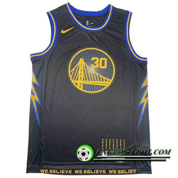 Maillot Golden State Warriors (GURRY #30) 2023/24 Noir