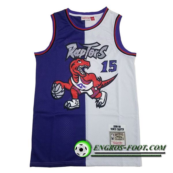 Maillot Toronto Raptors (CARTER #33) 2023/24 Rouge/Blanc