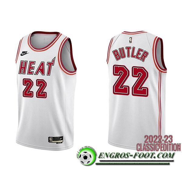 Maillot Miami Heat (BUTLER #22) 2023/24 Blanc -02