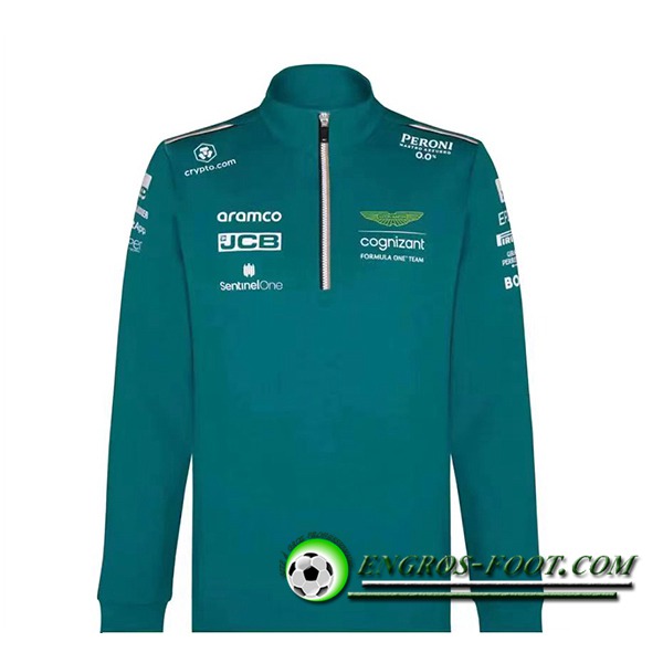 Sweatshirt F1 Aston Martin Team Vert 2023