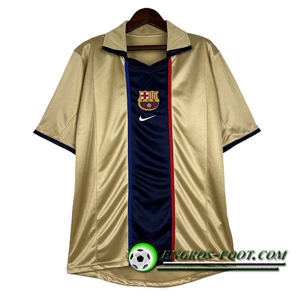 Maillot de Foot FC Barcelone Retro Exterieur 2002/2003