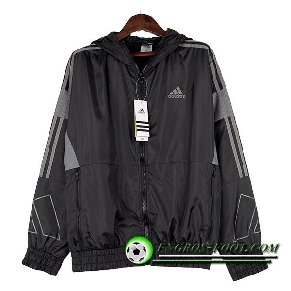 Coupe-Vent Adidas Noir 2023/2024 -03