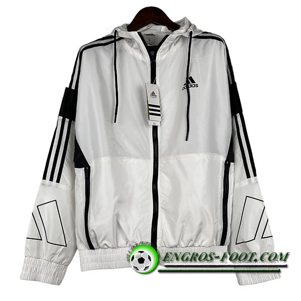 Coupe-Vent Adidas Blanc 2023/2024