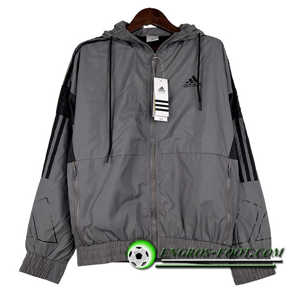 Coupe-Vent Adidas Gris 2023/2024