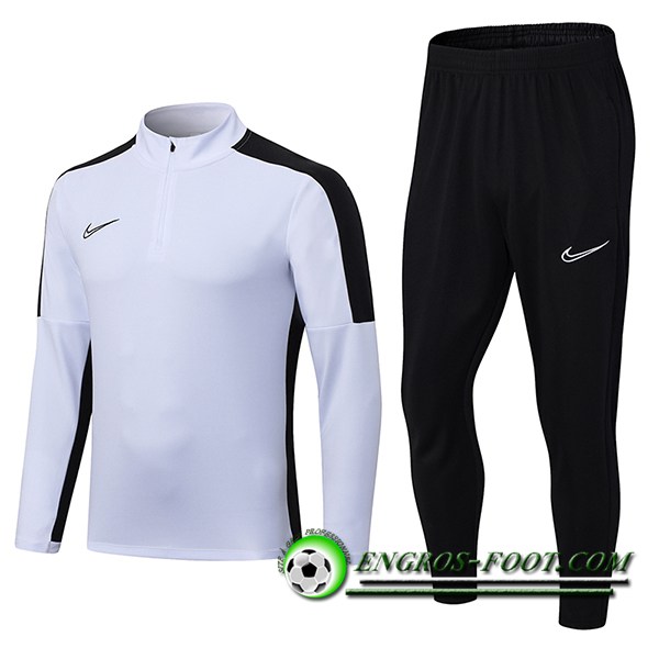 Ensemble Survetement de Foot Nike Blanc 2023/2024 -02