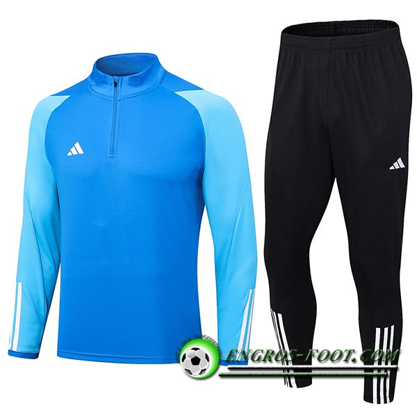 Ensemble Survetement de Foot Adidas Bleu 2023/2024