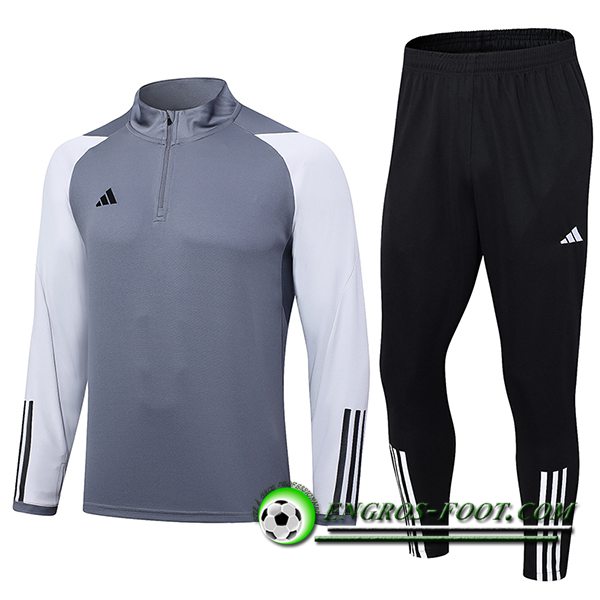 Ensemble Survetement de Foot Adidas Gris 2023/2024