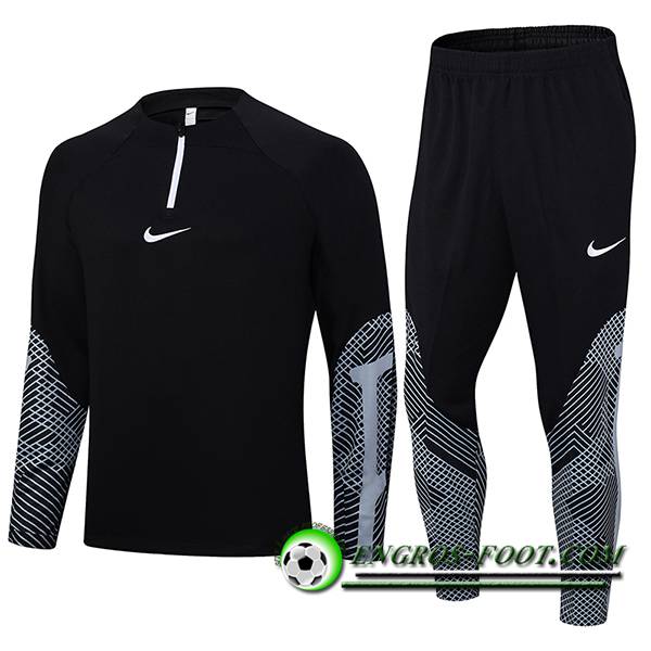 Ensemble Survetement de Foot Nike Noir 2023/2024 -02