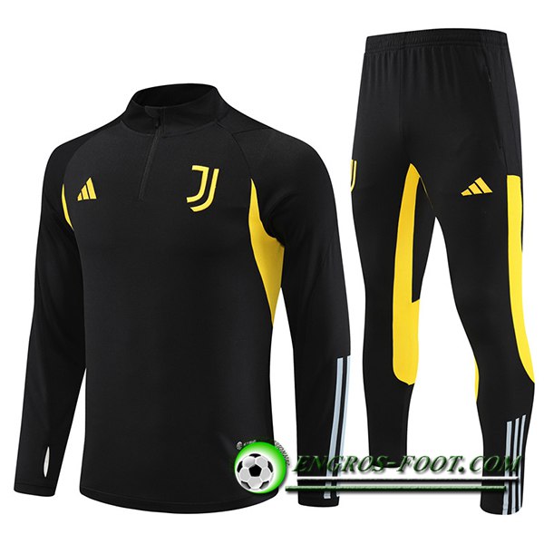 Ensemble Survetement de Foot Juventus Noir 2023/2024