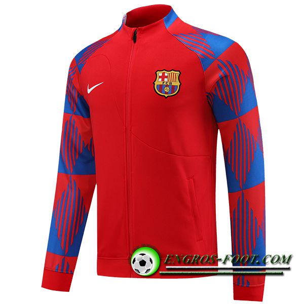 Veste Foot FC Barcelone Rouge 2023/2024