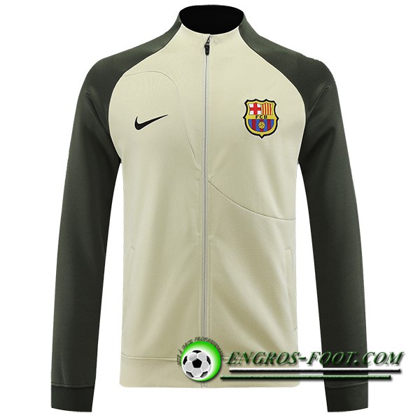 Veste Foot FC Barcelone Brune/Vert 2023/2024