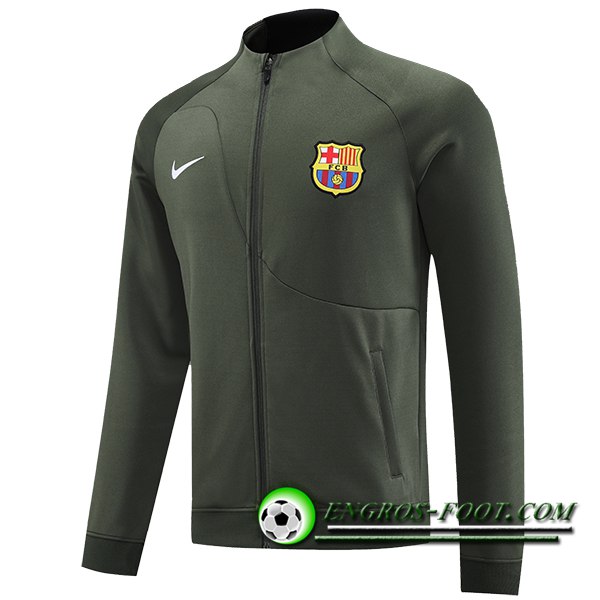 Veste Foot FC Barcelone Vert 2023/2024