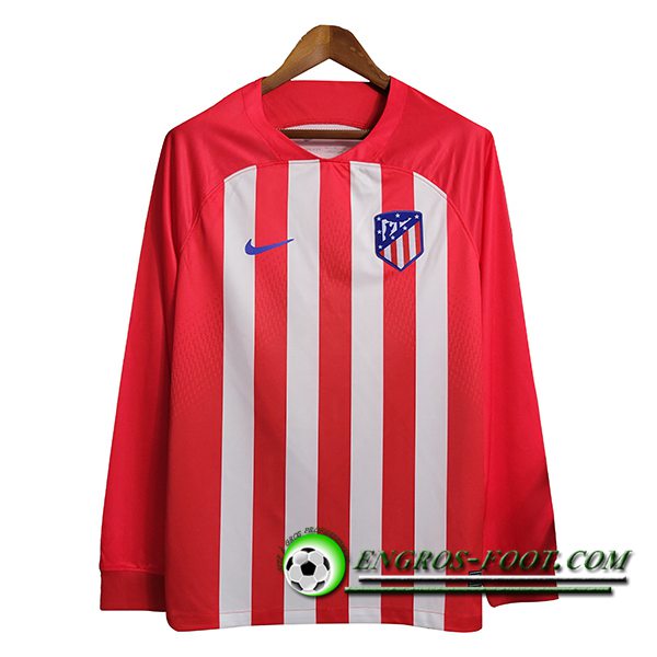 Maillot de Foot Atletico Madrid Domicile Manche Longue 2023/2024