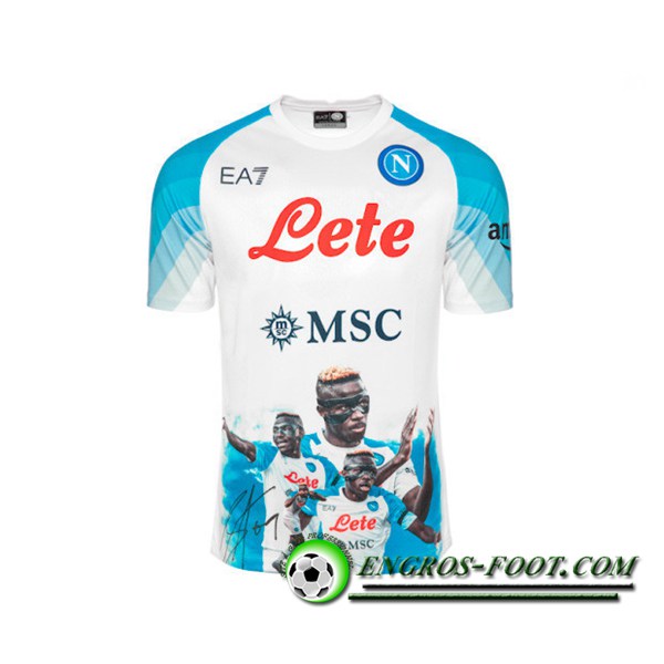 SSC Naples Face Game Osimhen Match Shirt 2022/2023