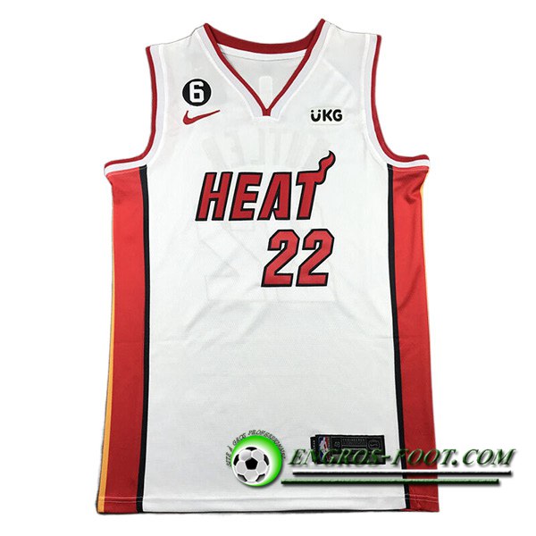 Maillot Miami Heat (BUTLER #22) 2023/24 Blanc