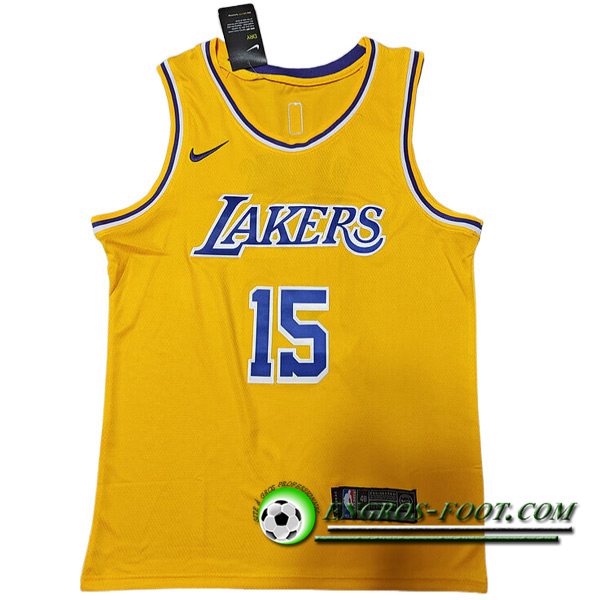 Maillot Los Angeles Lakers REAVES#15) 2023/24 Jaune